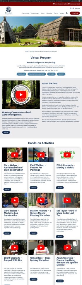 Screenshot of NIPD online program