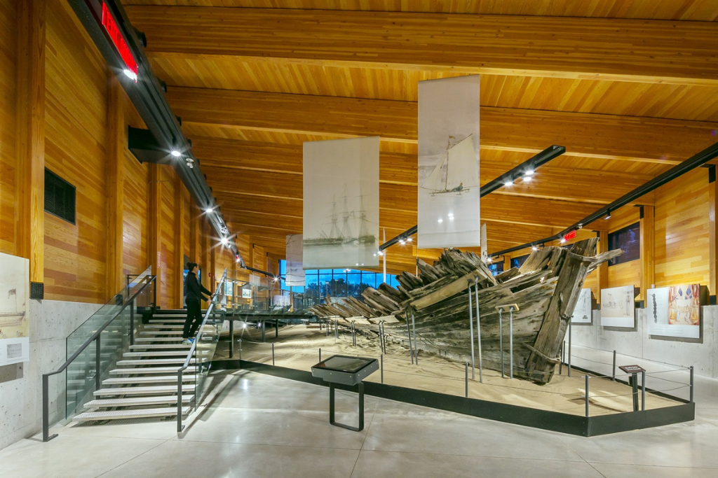HMS Tecumseth Centre, shipwreck