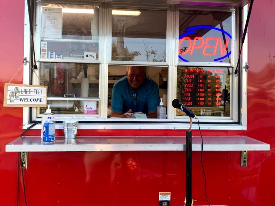 picture of food truck serving window