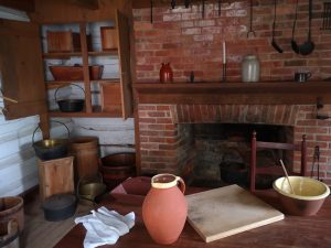 inside of Commanding Officer’s Kitchen