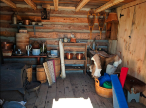 inside of Métis Dwelling
