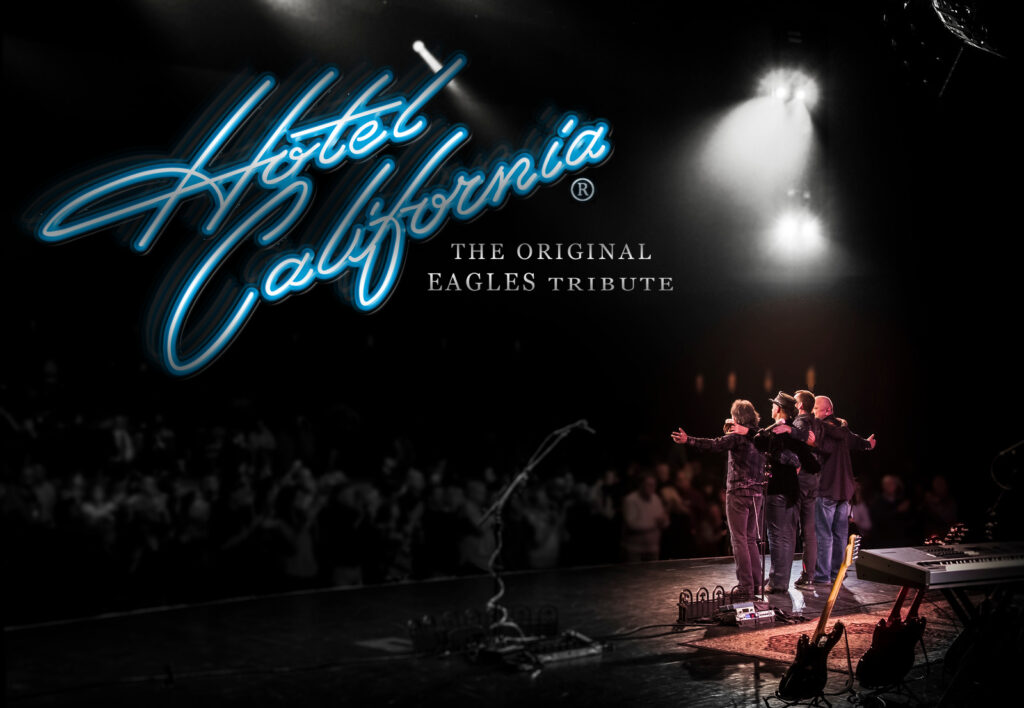 01_HotelCal_BandBow_LOGO Hotel California band with the band's logo on the image